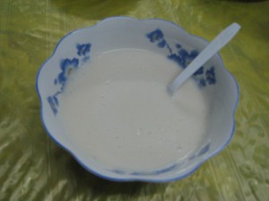 麦片+牛奶